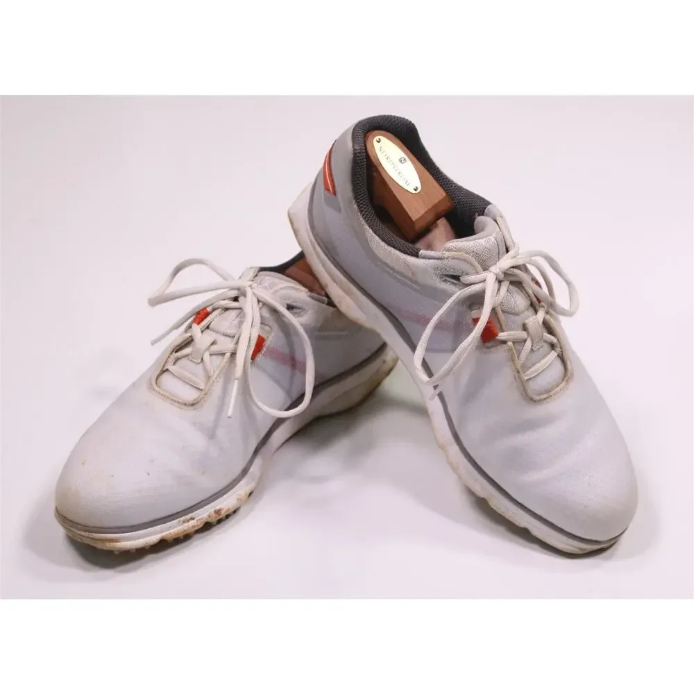 FootJoy Pro SL Sport Golf Shoes White Light Grey Orange Men's US 10 M